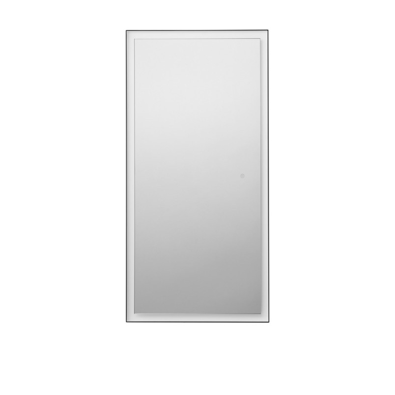 Lustro LED Donaia 150x75 czarne - Decolab24
