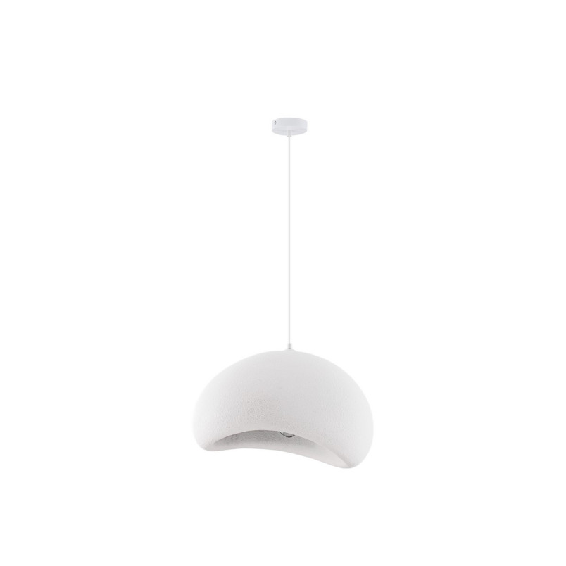 Lampa wisząca Japandi Kofle Peno 50cm biała | Decolab24