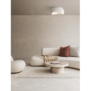 Plafon Japandi Kofle Peno 60cm biały | Decolab24