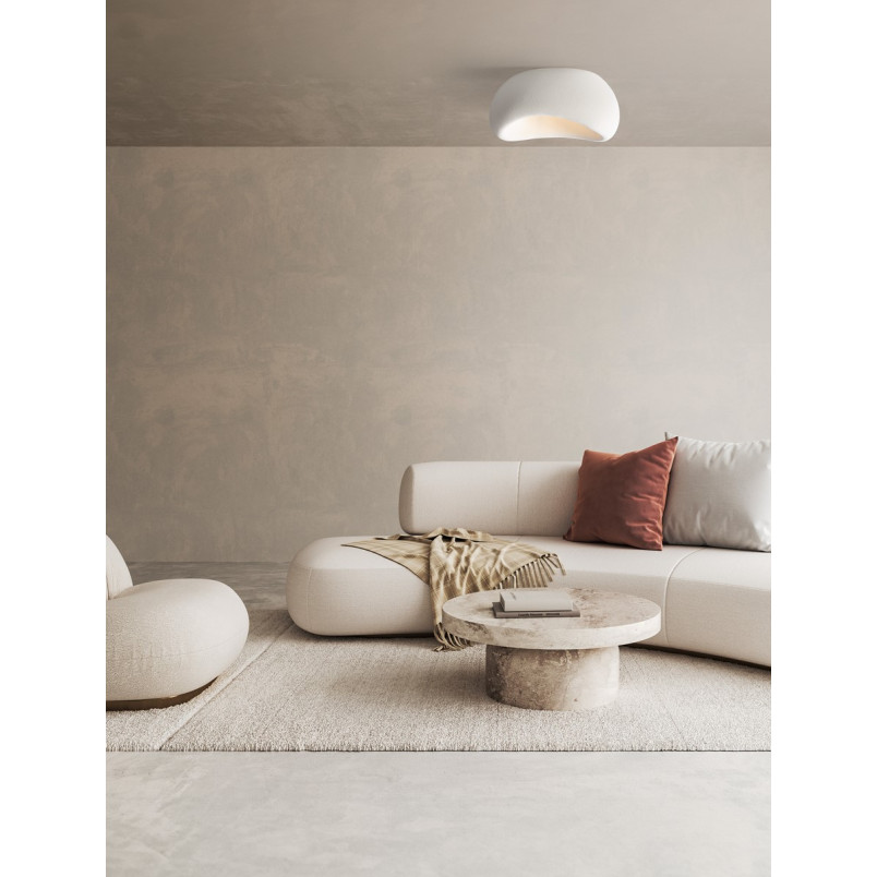 Plafon Japandi Kofle Peno 60cm biały | Decolab24