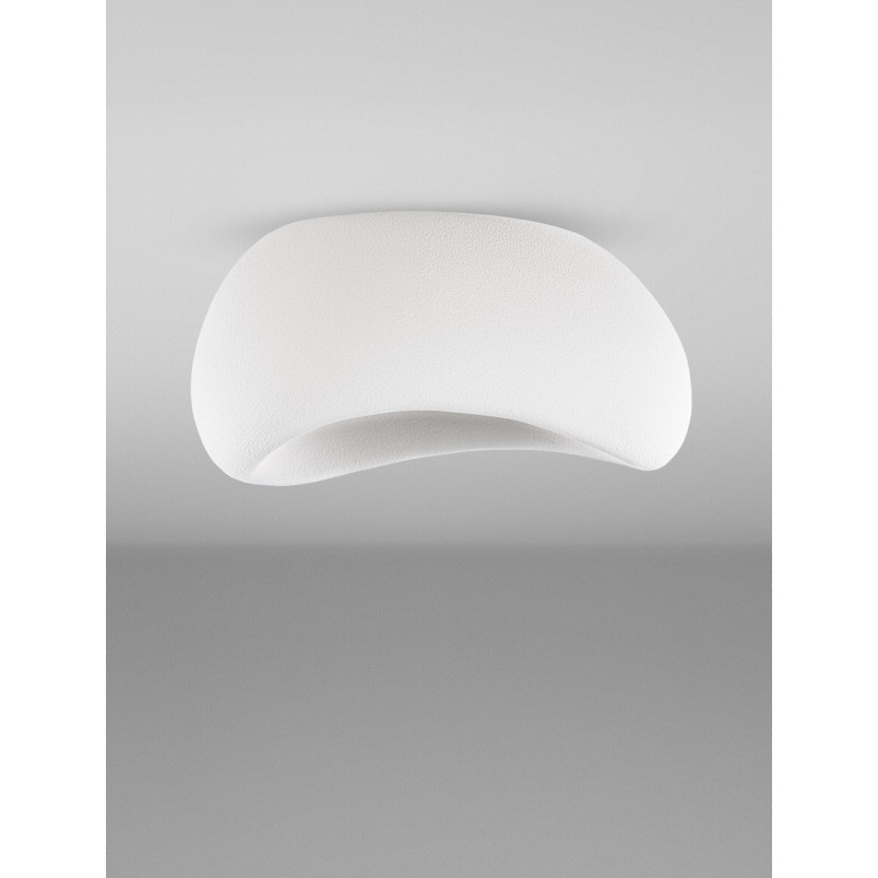 Plafon Japandi Kofle Peno 60cm biały | Decolab24