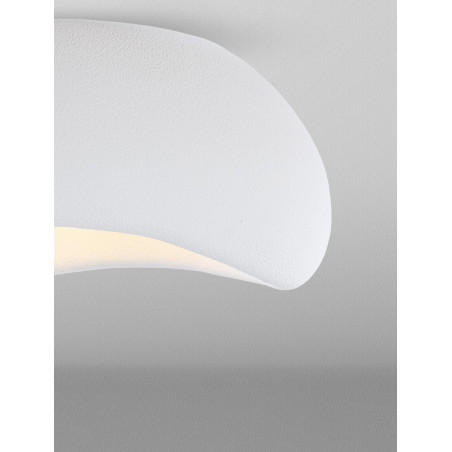 Plafon Japandi Kofle Peno 60cm biały | Decolab24