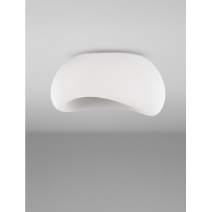 Plafon Japandi Kofle Peno 50cm biały | Decolab24