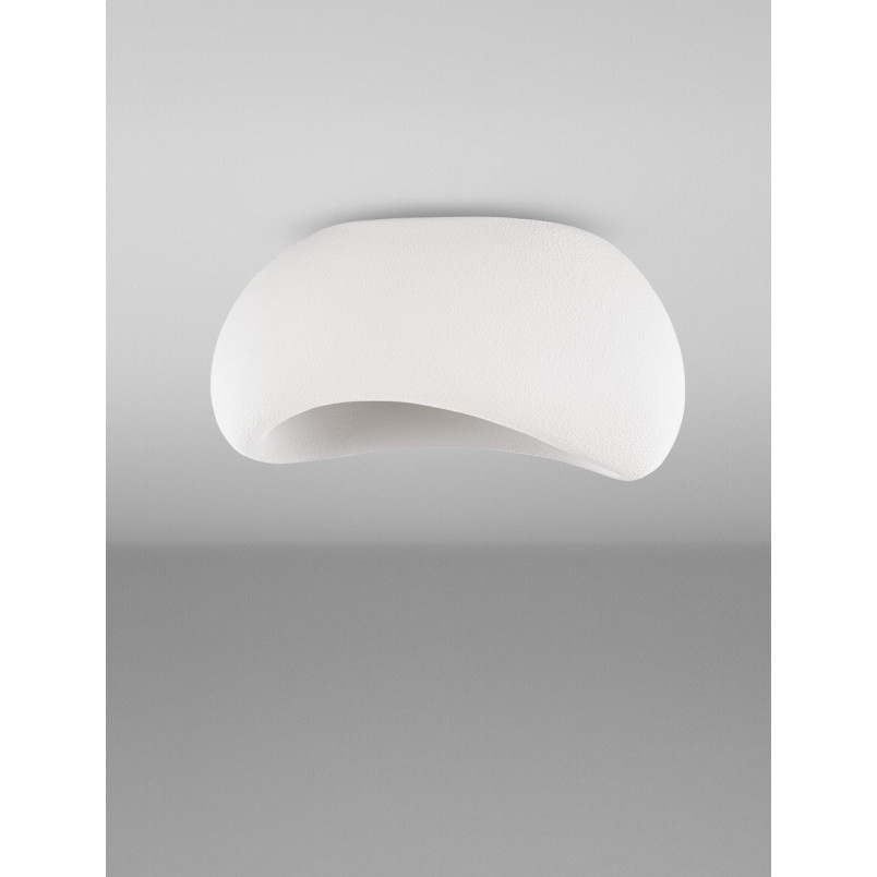 Plafon Japandi Kofle Peno 50cm biały | Decolab24