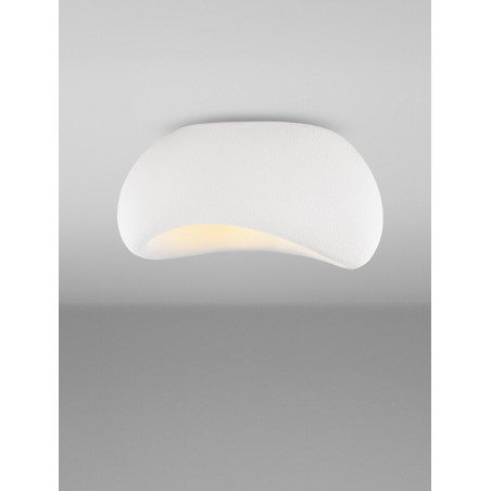 Plafon Japandi Kofle Peno 50cm biały | Decolab24