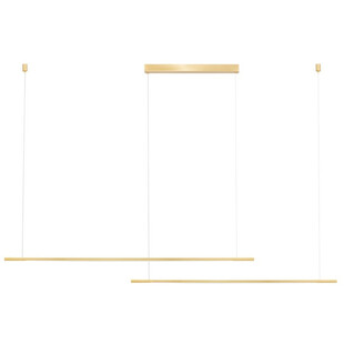 Lampa wisząca Lirbia LED złota | Nowoczesny design Decolab24