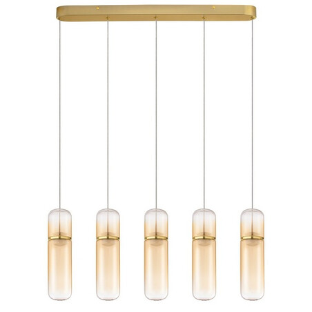 Lampa wisząca Marno V LED - Bursztynowy Blask | Decolab24
