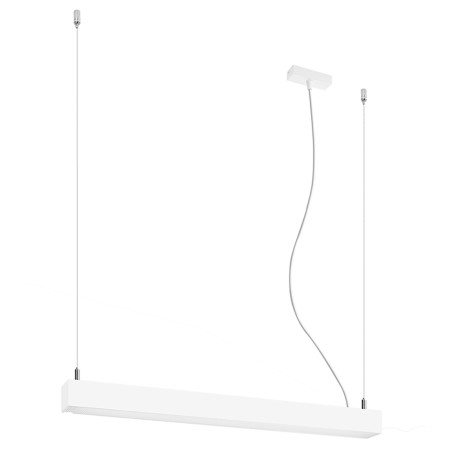 Lampa wisząca LED Pinne 67cm biała Thoro - Oświetlenie Thoro