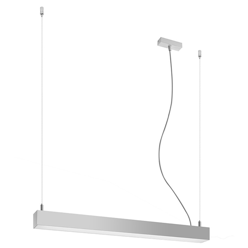 Lampa wisząca LED Pinne 67cm szara Thoro - Oświetlenie Thoro