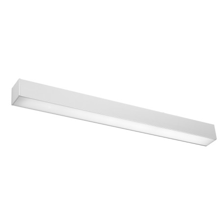 Kinkiet liniowy LED Thoro Pinne - 67cm, szary - Oświetlenie