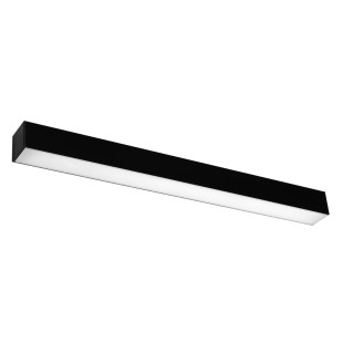 Kinkiet liniowy LED Thoro Pinne | Czarny, 67cm | Sklep z lampami