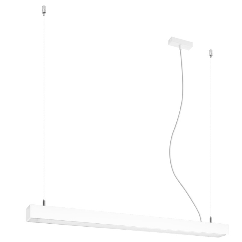 Lampa wisząca LED Pinne 90cm biała Thoro | Sklep z lampami