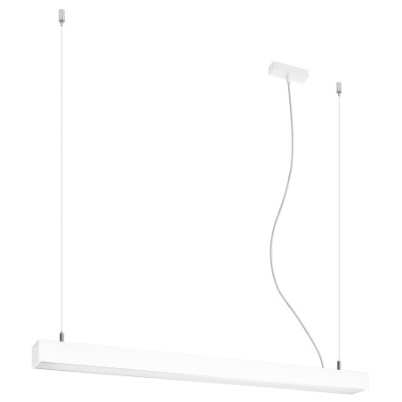 Lampa wisząca LED Pinne 90cm biała Thoro - Nowoczesne oświetlenie