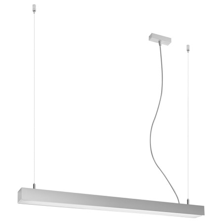 Lampa wisząca LED Pinne 90cm szara Thoro | Nowoczesny design