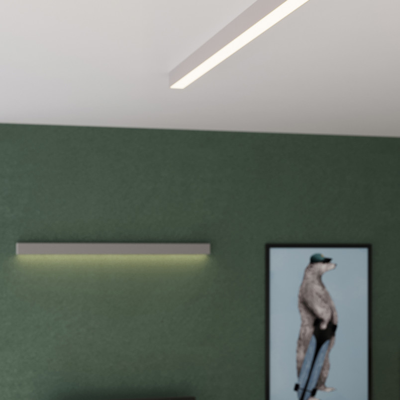 Kinkiet liniowy LED Thoro Pinne 90cm - Elegancki design