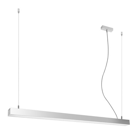 Lampa wisząca LED Pinne 118cm szara Thoro | Oświetlenie