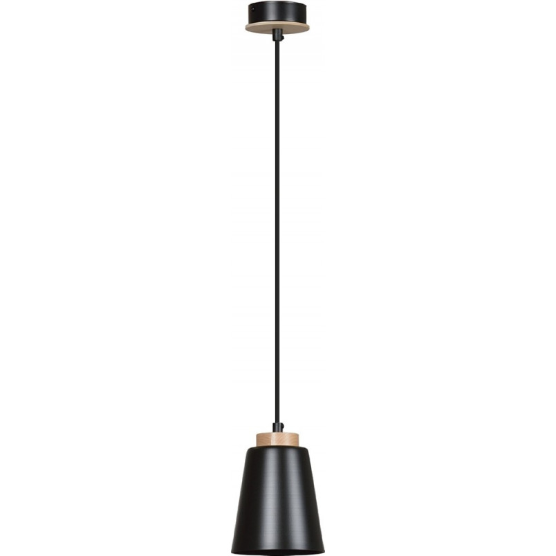 Lampa wisząca BOLERO czarna - Skandynawski design | Emibig