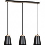 Lampa Wisząca Bolero 3 Czarna | Skandynawski Design Emibig