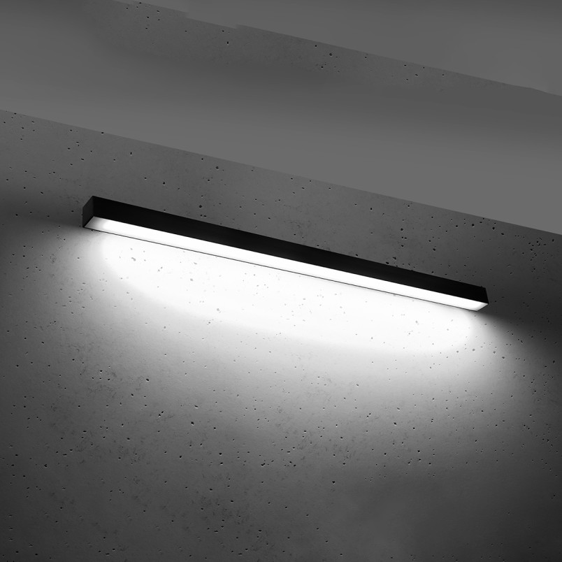 Kinkiet liniowy LED Thoro Pinne 118cm - Oświetlenie ścienne