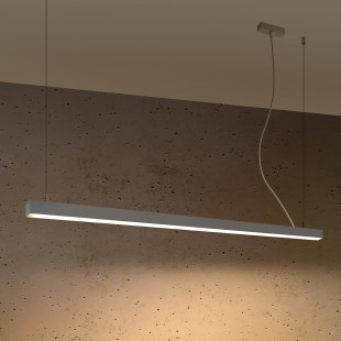 Lampa wisząca LED Pinne 150cm szara Thoro - Nowoczesny design