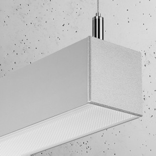 Lampa wisząca LED Pinne 150cm szara Thoro - Nowoczesny design