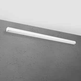 Kinkiet liniowy LED Thoro 150cm - Biały, Minimalistyczny