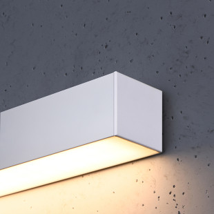 Kinkiet liniowy LED Thoro 150cm - Biały, Minimalistyczny