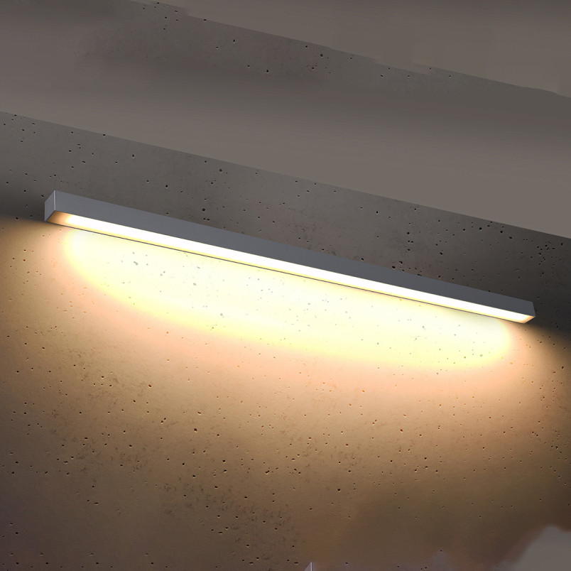 Kinkiet liniowy LED Thoro Pinne 150cm - Szary | Sklep z lampami