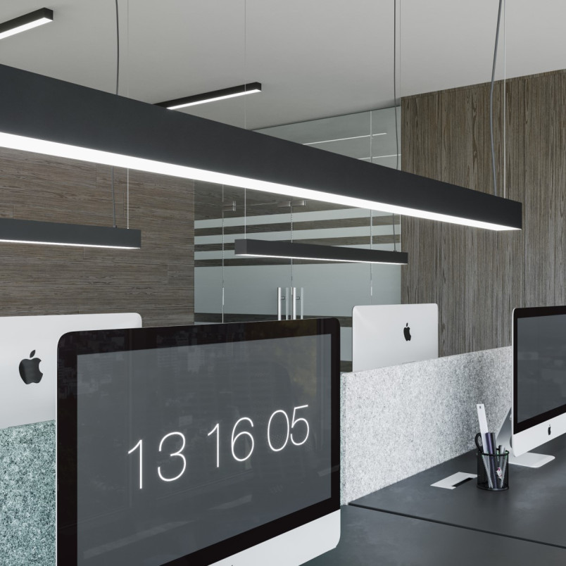 Kinkiet liniowy LED Thoro Pinne 150cm - Minimalistyczny design