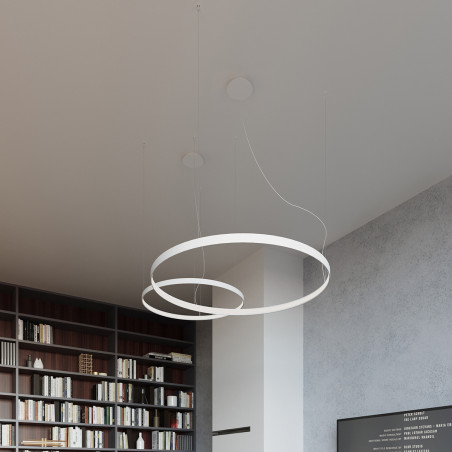 Żyrandol LED Thoro Rio 78cm - Nowoczesny design i ciepłe światło