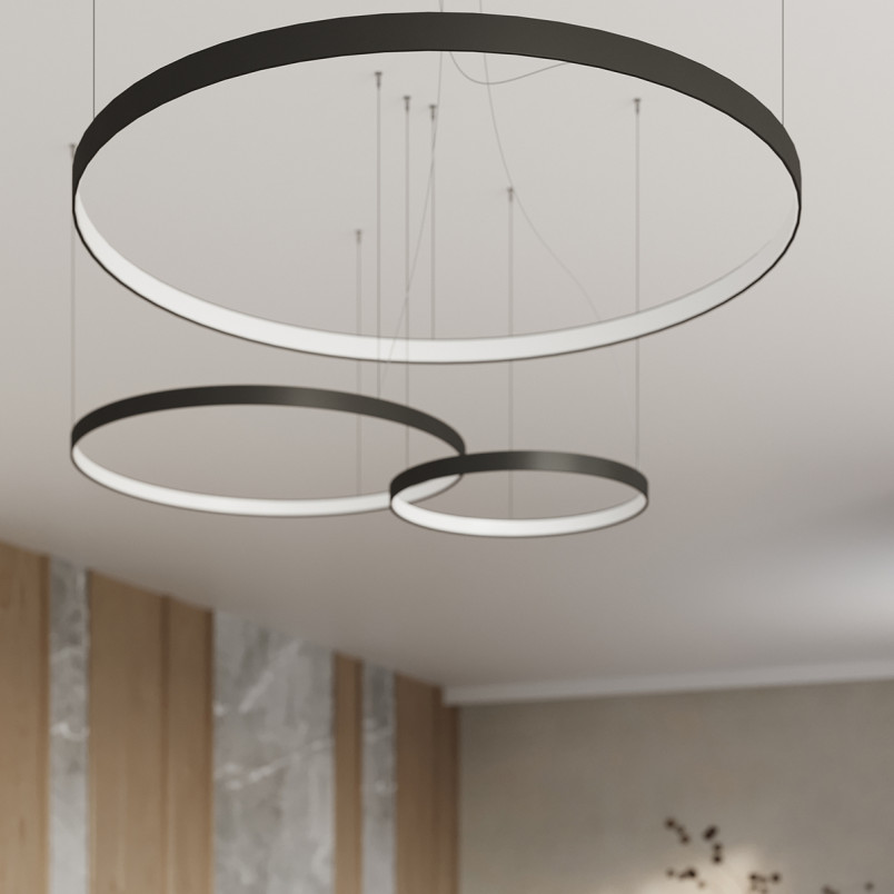 Żyrandol LED Rio Thoro | Nowoczesny design, 110cm