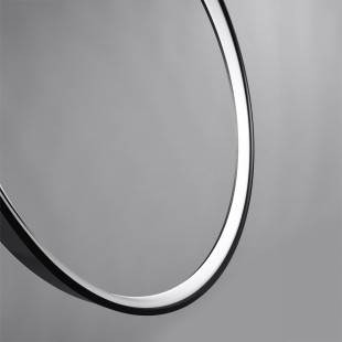 Lampa Rio Thoro - Wiszący Ring LED Czarny | Nowoczesne Oświetlenie