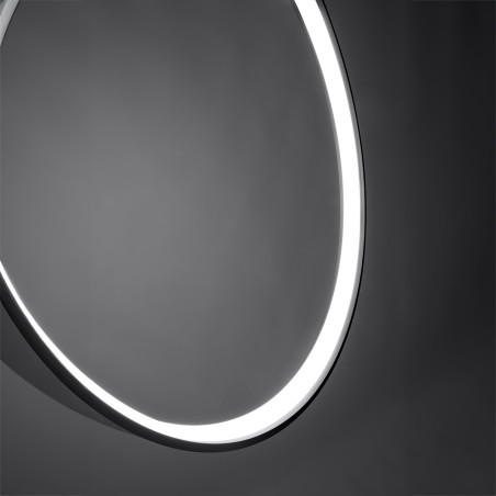 Lampa Rio Thoro - Wiszący Ring LED Czarny | Nowoczesne Oświetlenie