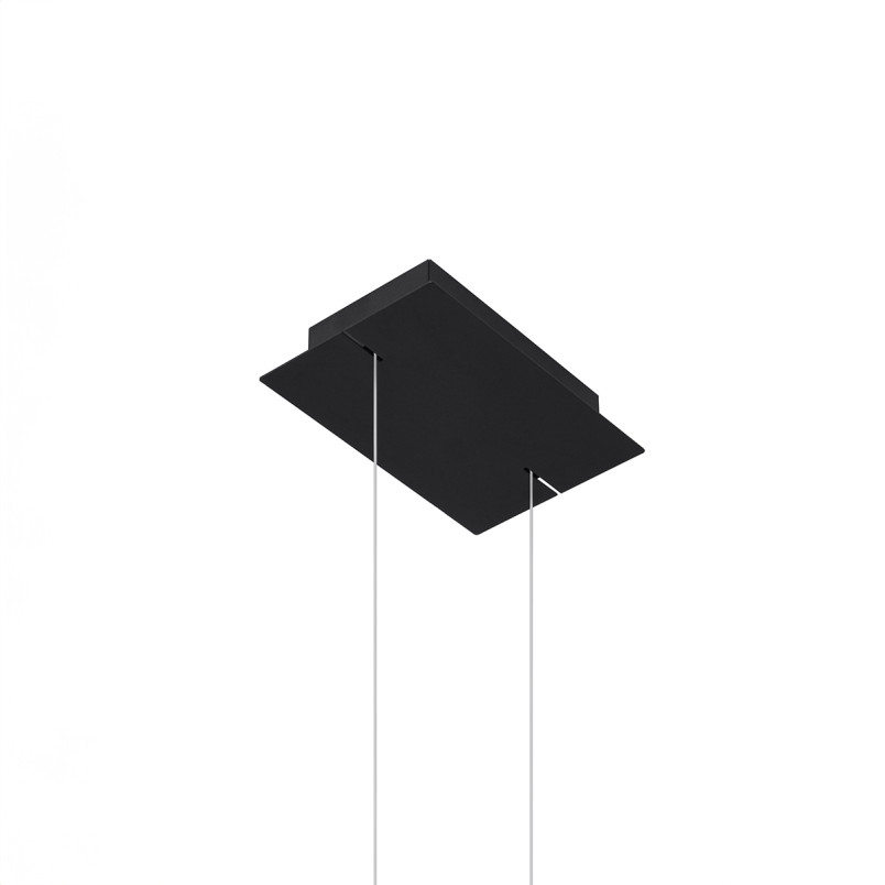 Lampa Rio Thoro - Wiszący Ring LED Czarny | Nowoczesne Oświetlenie