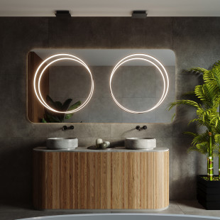 Lampa Rio Thoro - Wiszący Ring LED Czarny | Nowoczesne Oświetlenie
