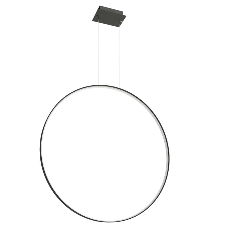 Lampa Rio LED czarna Thoro | Wisząca, Nowoczesna | Sklep z Lampami