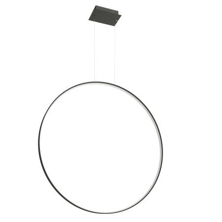 Lampa Rio LED czarna Thoro | Wisząca, Nowoczesna | Sklep z Lampami