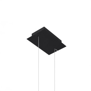 Lampa Rio LED czarna Thoro | Wisząca, Nowoczesna | Sklep z Lampami