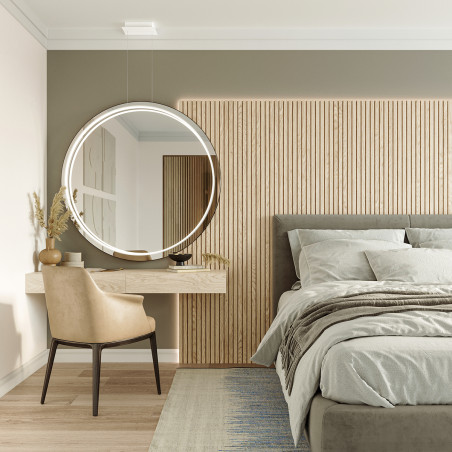 Lampa wisząca Rio LED biała Thoro | Nowoczesny design