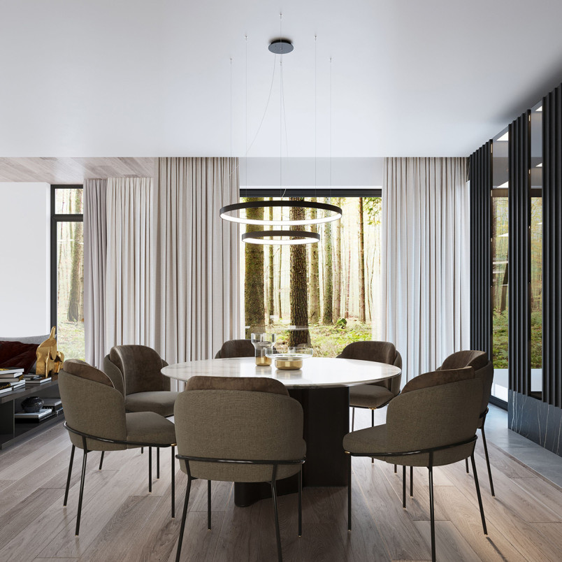 Żyrandol LED Rio II Thoro - Nowoczesny Design | Sklep z Lampami