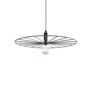 Lampa wisząca Sirkel czarna - Thoro | Loftowa | E27