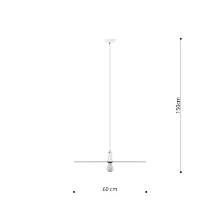 Lampa wisząca Sirkel czarna - Loftowy design | Thoro