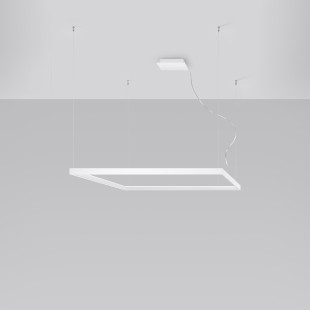 Lampa wisząca LED kwadratowa Nelya | Thoro | 110x110cm