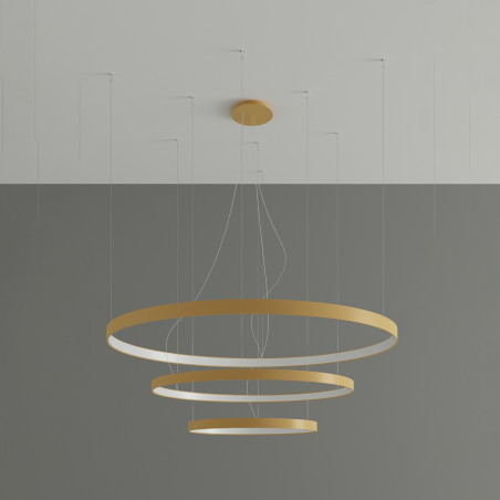 Żyrandol LED Rio III Thoro - Elegancki design i oszczędność