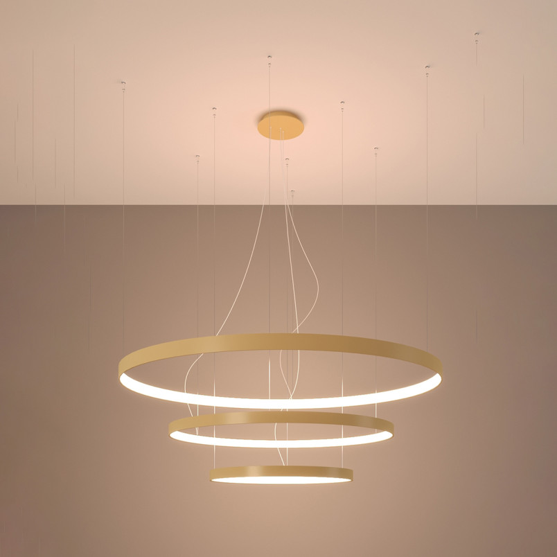 Żyrandol LED Rio III Thoro - Elegancki design i oszczędność