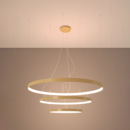 Żyrandol LED Rio III Thoro - Elegancki design i oszczędność