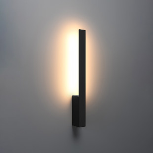 Kinkiet LED Lahti 50cm czarny - Thoro | Nowoczesne oświetlenie