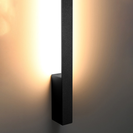 Kinkiet LED Lahti 50cm czarny - Thoro | Nowoczesne oświetlenie