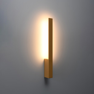 Kinkiet liniowy Lahti złoty LED Thoro | 50cm