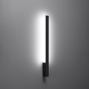 Kinkiet liniowy LED Thoro Lahti 70cm czarny - Oświetlenie Thoro